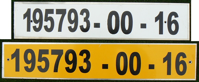 Current series (early 2000's up), 00 = temporary plate, 16 = Algiers