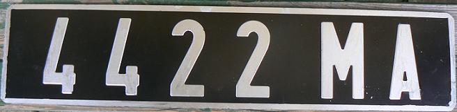 Current normal series (1958 up), M = Mahajanga (Majunga)