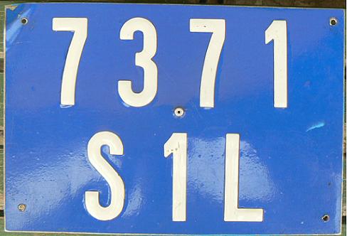 Old normal series (ca 1978 - 1989), S = Sénégal, 1 = Cap Vert (Dakar), L = serial