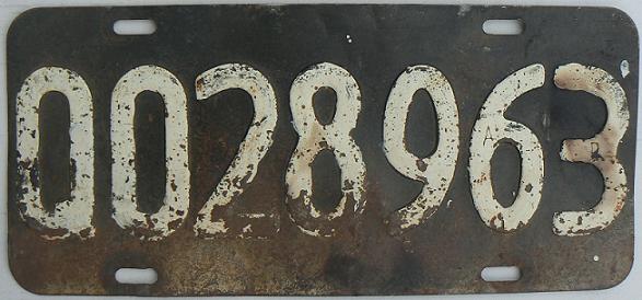 Former normal series (1959 - 1995), Q = Neuquén, issued after 1968 (prior to 1968 US size plates)
