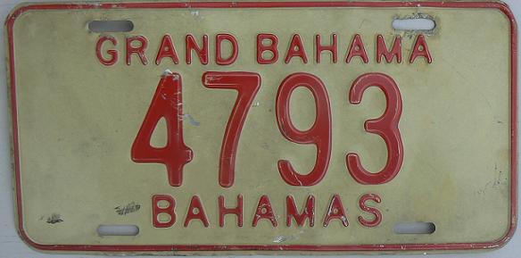Grand Bahama, old normal series (1978 - 1980)