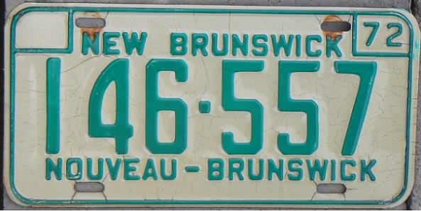 Old normal series (1972 - 1974), 1972 multi-year base plate
