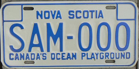 Sample plate, former normal series (1979 - 1989) 