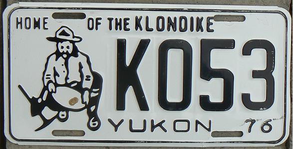 Old normal series (1971 - 1977), K = Whitehorse, 1976 issue