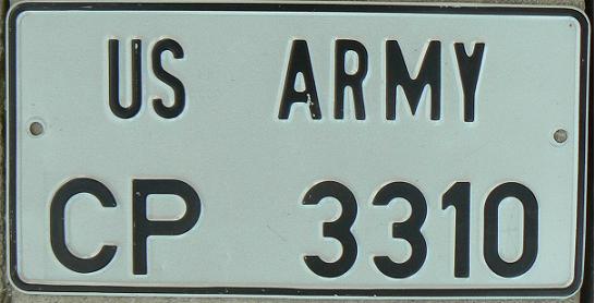 Army, current series (1978 - ), uncoded