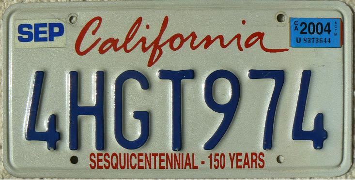 Former normal series (1998 - 2000), "lipstick" style, SESQUICENTENNIAL - 150 YEARS
