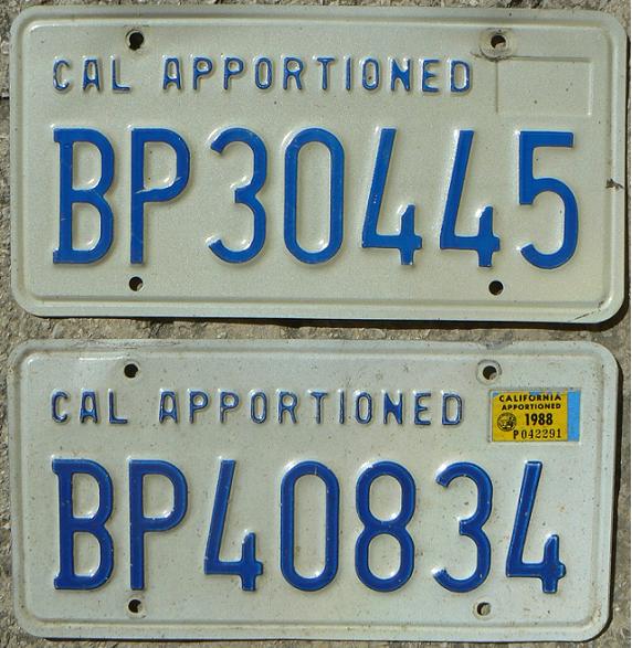 Former series (1987 - 1993), non-passenger, BP = power unit