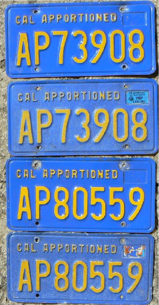 Former series (1970 - 1986), non-passenger, AP = power unit