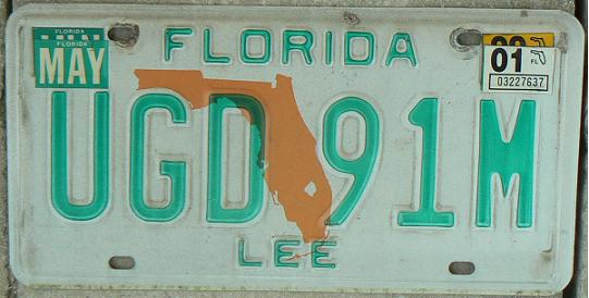 Old normal series (1991 - 1996), Lee county (Fort Myers)