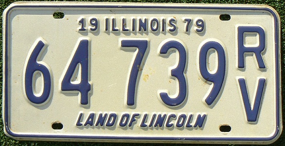 Old series (1954 - 1979), 1979 issue, RV = recreational vehicle