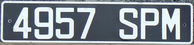 Former normal series (1952 - 2000, since 1993 black plates discontinued), SPM = St Pierre & Miquelon, issued in 1984