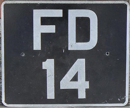 Old normal series (1956 - 1990), rear plate, all serial, FD issued in 1971