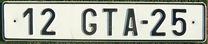 Former small trailer series (1977 - 1994), 1986 design GT = Gottwaldov (-1990)