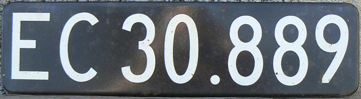 Old normal series (1955 - 1976), all serial