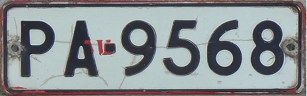 Former trailer series (1973 - 1989), P = päravaunu (trailer), A = Helsinki