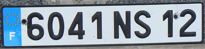 12 = Aveyron (Rodez), Midi - Pyrénées, 1998