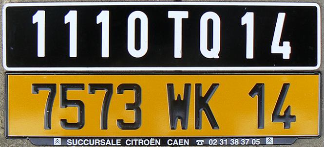 14 = Calvados (Caen), Basse-Normandie, 1989 (TQ), 1997 (WK)