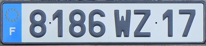 17 = Charente-Maritime (La Rochelle), Poitou - Charentes, 2001