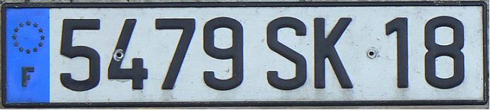18 = Cher (Bourges), Centre - Val de Loire, 1998