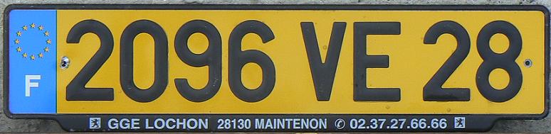 28 = Eure-et-Loire (Chartres), Centre - Val de Loire, 2001