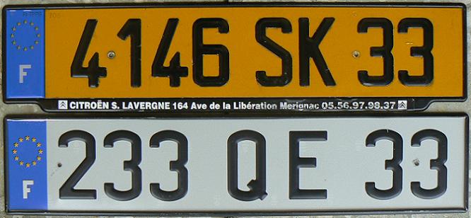 33 = Gironde (Bordeaux), Aquitaine, 2001 (QE), 2005 (SK)
