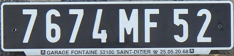 52 = Haute-Marne (Chaumont), Champagne - Ardenne, 1991