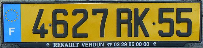 55 = Meuse (Bar-le-Duc), Lorraine, 2002