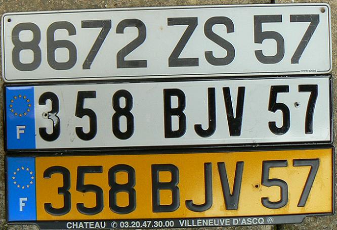 57 = Moselle (Metz), Lorraine, 1996 (ZS), 2005 (BJV)