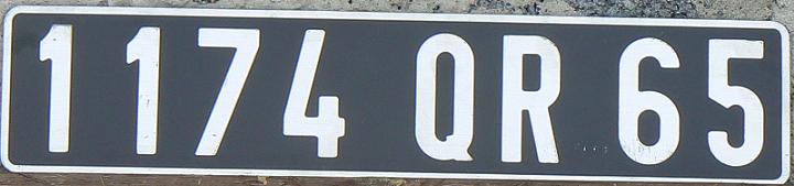 65 = Hautes-Pyrénées (Tarbes), Midi - Pyrénées, 1989