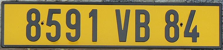 84 = Vaucluse (Avignon), Provence - Alpes - Côte d'Azur, 1994