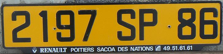 86 = Vienne (Poitiers), Pitou - Charentes, 1994