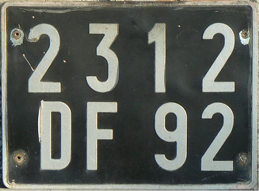 92 = Hauts-de-Seine (Nanterre), Île-de-France, 1973