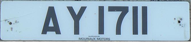 Current normal series (1946 - ), AY = Alderney, issued in 1984/85