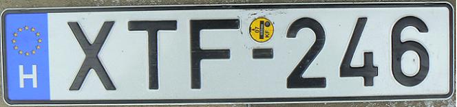 Former trailer series (1990 - 2022), Euroband since May 2004, XAA-XZZ = trailers    