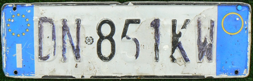 Current normal series (1994 up, EU style since 1999), centrally issued