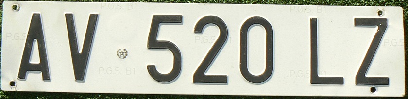 Current normal series (1994 up, without EU till 1999), centrally issued