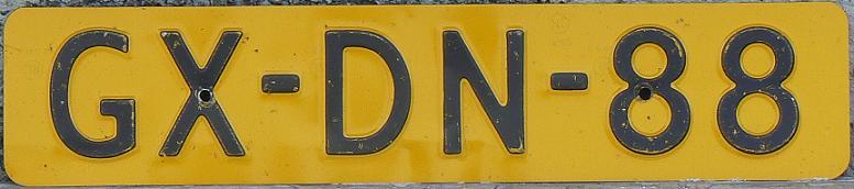 Former normal series (1991 - 1999), GX issued in August 1993 