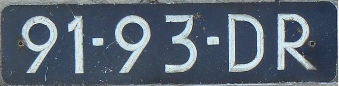 Former normal series (1965 - 1973), DR issued in 1967