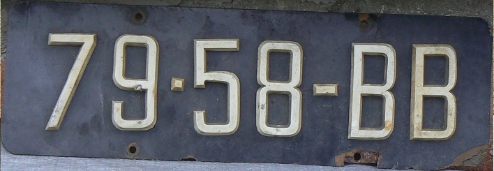 Old normal series (1956-1976), BB = Bydgoszcz, issued in about 1975 