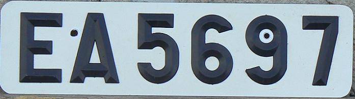 Old normal series (1906 - 1972), E = Östergötland (Linköping) 