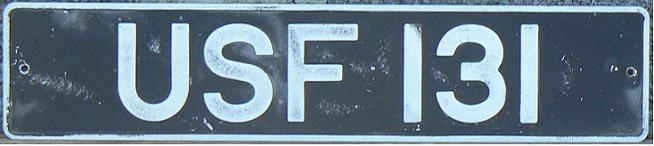Former normal series (1932 - 1953/64), SF = Edinburgh, Scotland (1924-74), original 1960/62 registration