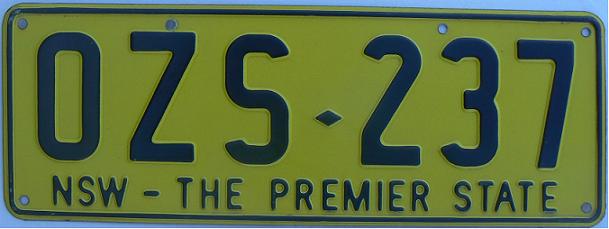 Former normal series (1980 - 1988), OZS issued in 1988