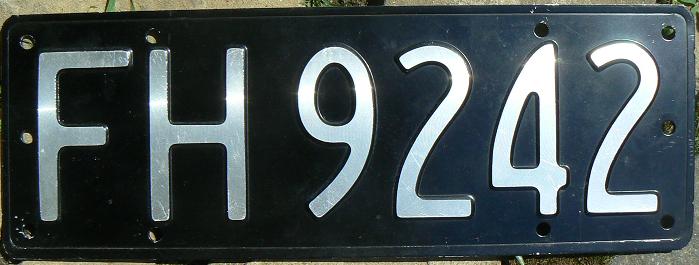 Old normal series (1963 - 1986), all serial