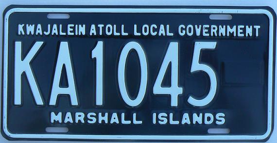 Old government series (1987 - ca 2006), KA = Kwajalein Atoll, local government