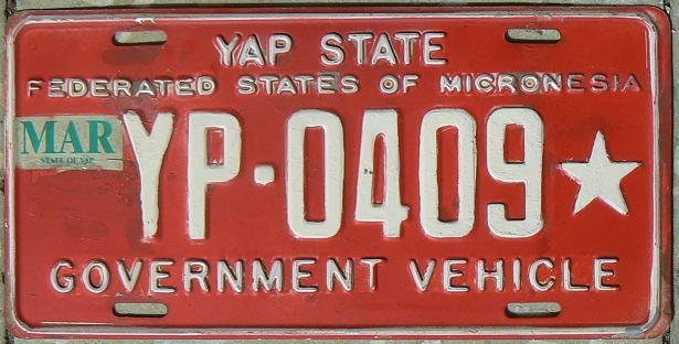 Yap, current official series (1997 - )